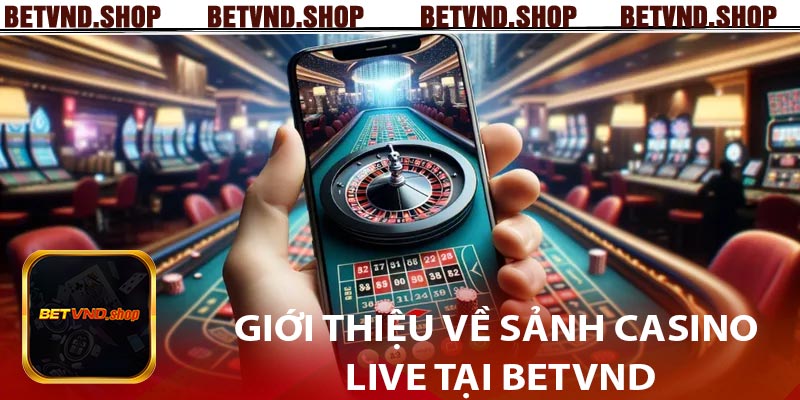 Giới thiệu về sảnh casino live tại Betvnd